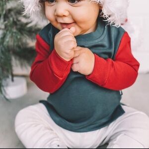 Trilogy Green Ribbed T-Shirt